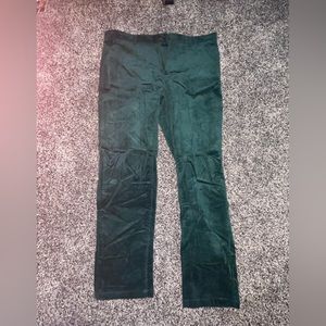 Green Corduroy pants from forever 21